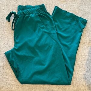 HH works Healing Hands | Rebecca flair scrub pant hunter green